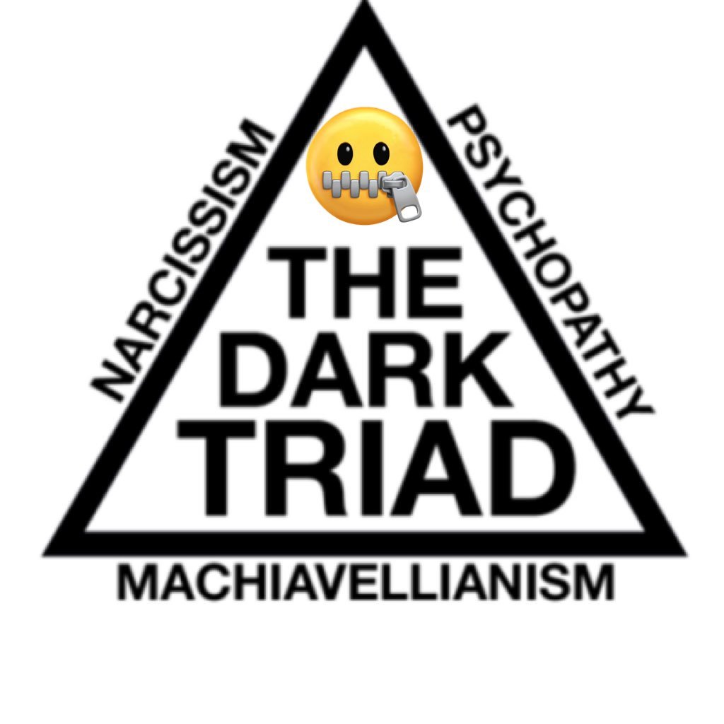 Dark Triad Personality - Narcissists Machiavellians  & Psychos. Share your experiences, how to heal, & how to prevent.