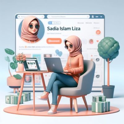 SadiaaLizaa's profile picture. Let's Build a Community Together 💻
Social Media Manager | Graphic Designer  | Growth Hacker | Works at Fiverr & Upwork