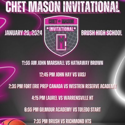 The official account for the Chet Mason Invitational Girls (CMI). This event highlights some of the top talent from around the nation.