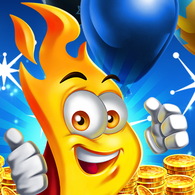 Giving you REEL Vegas slots 🎰 —no plane ticket necessary! Fire up the reels with Blaze 🔥 and the crew to join the world’s biggest party! 🎉