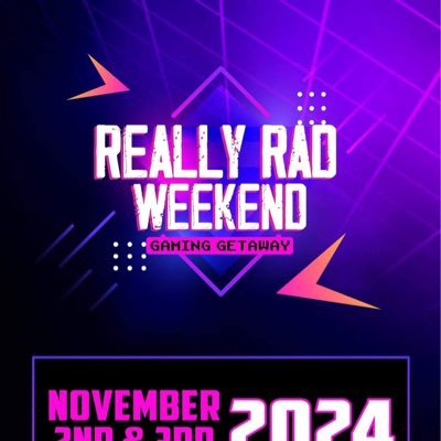 A rad gaming getaway! Nov 2nd & 3rd!