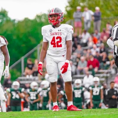 6’3 210 | ‘25 Student Athlete | St. Christopher’s School, Richmond VA | Basketball Player | DE/EDGE/OLB | 3.4 GPA | 78inch Wingspan