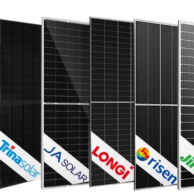 Jinko, JA, Longi, Trina, Canadians solar panel supplier