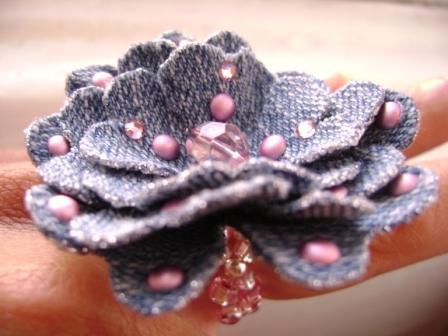 Women's Jewelry & Accessories Made in Denim. #bestdenimjewelryhandsdown
