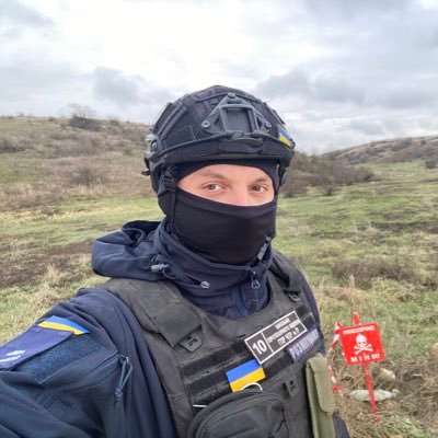 Demining intelligence, major of @SESU_UA, improving mine action in 🇺🇦