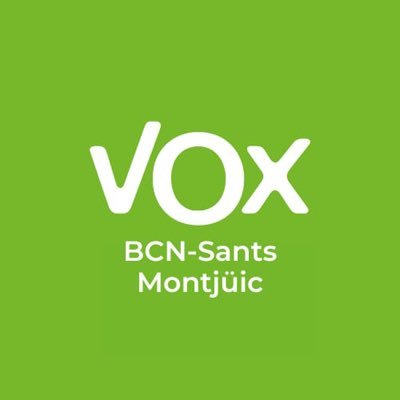 Perfil oficial de VOX en el distrito de Sants-Montjuïc