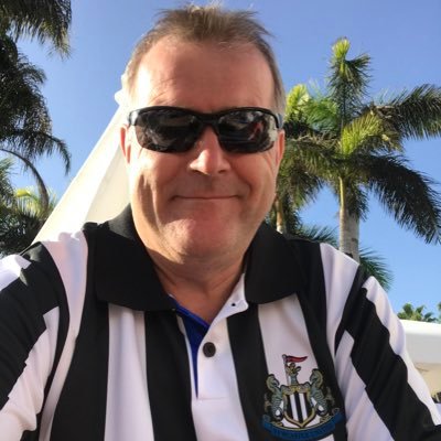 The voice of reason! Says it how it is! 1 wife, 1 daughter, 2 sons, 3 granddaughters, 1 football club - Newcastle United FC