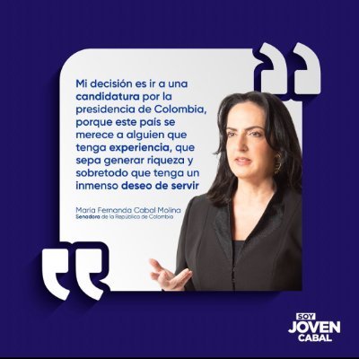 FÁCIL. TERCER GOBIERNO URIBE Y SEGURIDAD DEMOCRÁTICA 
ELIGIENDO A CABAL.
CABAL IMPONDRÁ JUSTICIA Y CASTIGO. 
NEGOCIAR ? NADA.  IMPONER LA LEY.
BUKELE SISTEMA.