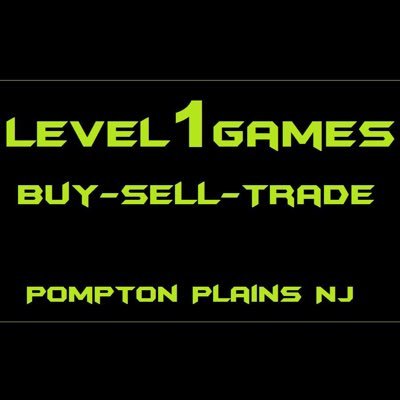 Buy, Trade & Sell. visit us at 615 Rt 23, Pompton Plains, Nj 07444 (862)248-0456. @level1gamestore. https://t.co/gUsaNgakYQ