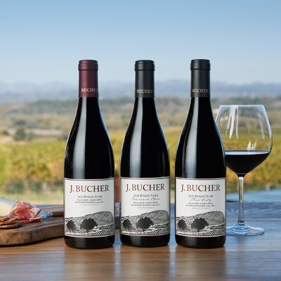 The Bucher family has been farming on their Westside Road ranch since 1958. Founded the winery in 2011, crafting estate Pinot Noir with winemaker Adam Lee.