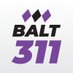 BALTIMORE CITY 311 (@balt311_) Twitter profile photo BALTIMORE CITY 311 (@balt311_) Twitter profile photo