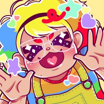 (SUPPORT: 🇵🇸🇨🇩🇭🇹🇺🇦🇸🇩) 💖 Kidcore fArtist 🌈 They/Them 🧃 22 🏳️‍⚧️ Queer 🖍 Muppet Enjoyer ⭐️ MDNI 🔞 420🍃 art: #scsydart 🍎 pfp: @PricklesCatcus