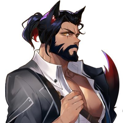 A Detective wolf trying to solve cases and play with friends on twitch. Come join the pack!