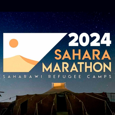 SAHARA MARATHON official account, an international sport event to demonstrate solidarity with the Saharawi people