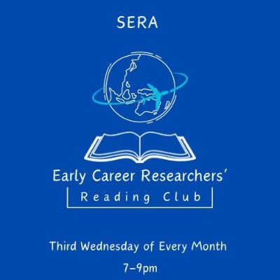 The SERA Early Career Researchers Network shares info and connect ECRs in/beyond🏴󠁧󠁢󠁳󠁣󠁴󠁿 
Co-convenors 23/24: @hermionemiao @ChantelleBoyl3 @mariemcquade2