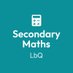 Learning by Questions Secondary Maths (@LbQMaths) Twitter profile photo