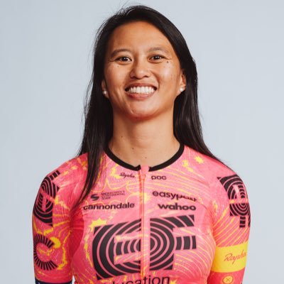 Pro road 🚴🏽‍♀️ cyclist for @EFprocycling . @MarianCycling University alum 15' 🎓. 2020 Tokyo Olympian 🇯🇵. California born & raised ☀️ . FilAm 🇵🇭🇺🇸