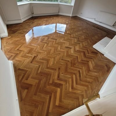 fitting of all types of wooden and laminate floors. The repair of existing wooden flooring with sanding from £28m2. ring on 07474456556 for quotes and advice.