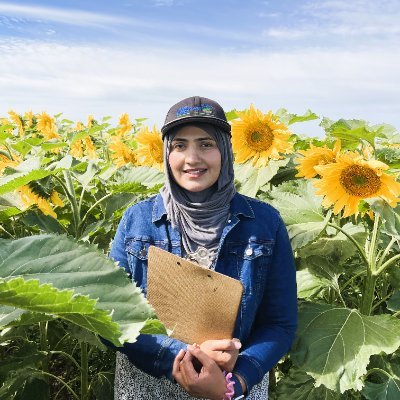 FaryalYousaf1's profile picture. Applied Research Technician at Manitoba Crop Diversification Centre, Carberry | Mom of 2 girls | Passionate about farming & research | Posts are my own.