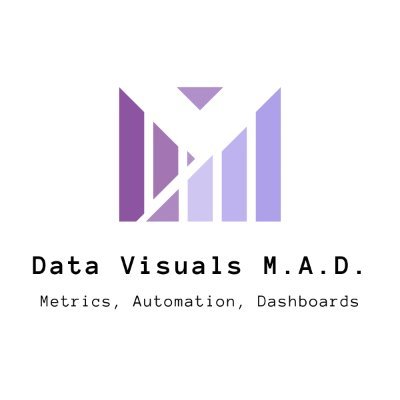 Data Visuals M.A.D. is a data analytics and dashboard development company specializing in empowering businesses with actionable insights.