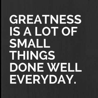 You don't have to be great to start...but you have to start if you want to become great.