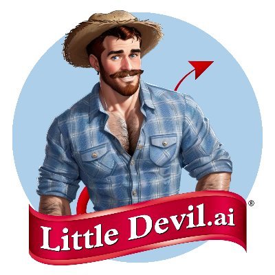 LIttleDevilAI is a light-hearted, fun, tongue-in-cheek romp through the endless sexy, homoerotic worlds of AI-generated 