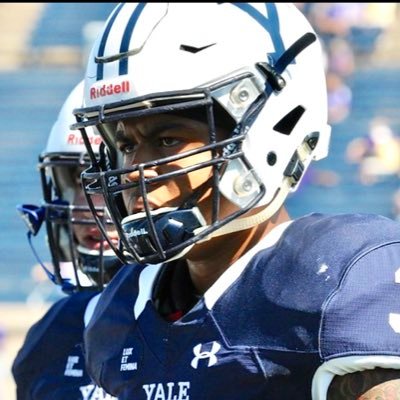 Oakland, Ca // 6’2 235 ILB // Yale Winter Grad Transfer w possibly 3 years of eligibility left // Computer Science Major 3.31 GPA 👨🏾‍💻// NCAA ID# 1806211898