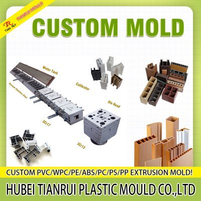 Hubei TianRui Plastic Mould Co.,Ltd which is specializing in PVC/WPC/PE/ABS/PC/PS/PP extrusion mould industry in china.
Whatsapp/WeChat/Telegram:+86 18772354222