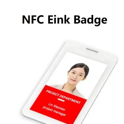 Songsong Mengdong Co., Ltd
Eink NFC ID Badge and Footfall Counter Factory. Mobile/WhatsApp/WeChat: 86-13433918617
https://t.co/UbAOg2uHrW