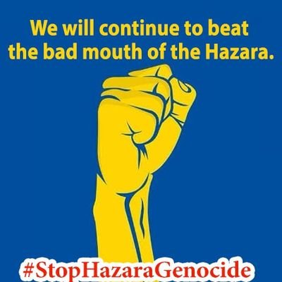 🟨⬜🟦
نام شکوهمند عدالت هزاره است
#StopHazaraGenocide