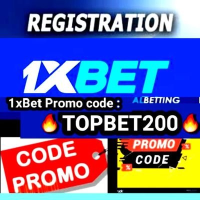 1XBET Promo Code is  TOPBET200.