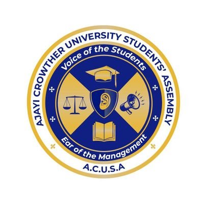 Official page of Ajayi Crowther University Student Assembly (ACUSA), handled by the media team. Bringing you the latest news, events and updates on campus🎓📢