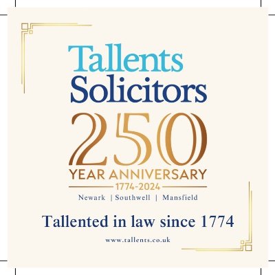 #Solicitors and #lawyers based in #Newark on Trent, #Southwell and #Mansfield. Follow on Facebook (TallentsSolicitors), or https://t.co/JQeUEo3CQL