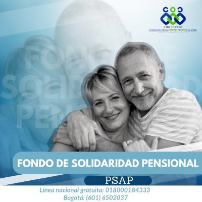 Cuenta especial de la Nación, sin personería jurídica, adscrita al @MinTrabajoCol.  
Programa PSAP.
Administrada por el ConsorcioFondoDeSolidaridadPensional2022