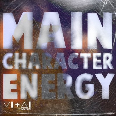 #MainCharacterEnergy a New Music Project From VITAL POWERS 力, available on 23rd Feb 2024 ➕ @VITAL0