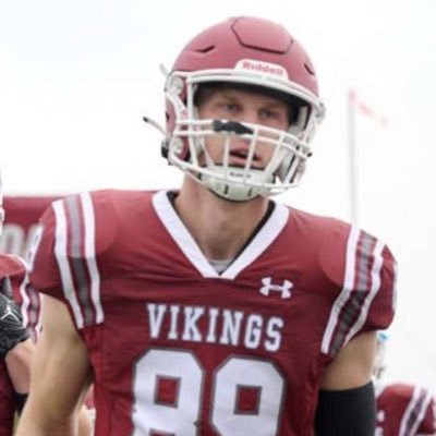 VCSU Football #89 TE Christian Athlete Fishing and Hunting.