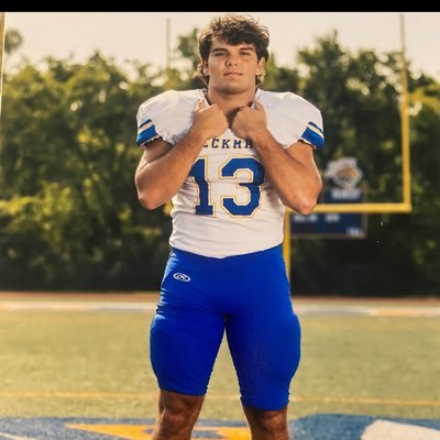 /Seckman High School/2024/Football running back/Athlete       /Baseball outfielder/ 5’9/195/GPA 4.3/40yd: 4.60/First team all conference RB and outfielder/