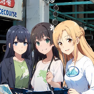 AI（Stable Diffusion）を使ってアニメイラストを生成することに熱中しているアマチュアです...