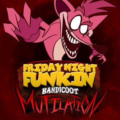 Bandicoot Mutilation is a fnf mod about Multilation Bandicoot and other crash related media!
banner and pfp by: @vivenebri
Mod Owned by: @raebaerproduct