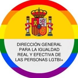 Dirección General para la Igualdad real y efectiva de las personas LGTBI+. Dependiente de @IgualdadGob. Gobierno de España.