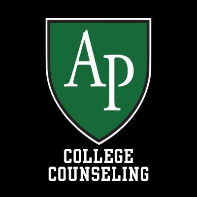 Follow for updates from AP's Office of College Counseling!