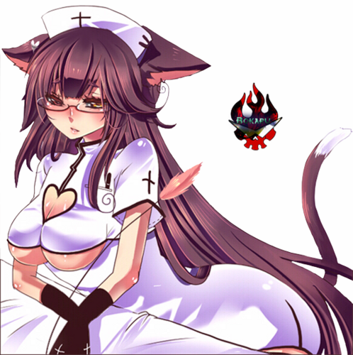 Hi, I'm Naughty Nurse Kitty. Welcome to my 'hospital'. I'll need you to drop your pants for me now... *winks seductively* (RP 19+) (Vampire Neko)(Straight)