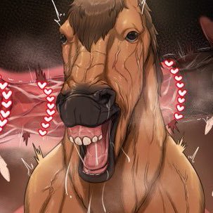 Stallion of a horse ready for any type of Hores.        No Limits all fun.        Just a horse with a very high sex drive.