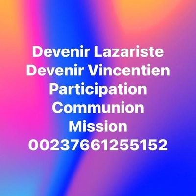 Évangéliser - Former - Servir les Pauvres
Devenir Lazaristes Prêtres ou Frères, Bienfaiteurs, Bénévoles 
00 237 661 255 152