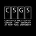 Center for the Study of Gender and Sexuality @ NYU (@csgsnyu) Twitter profile photo