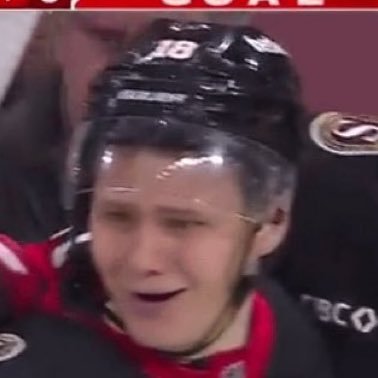 A 18 year old sens fan who’s in pain because of his team