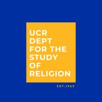 UCR Department for the Study of Religion (@ucr_religion) 's Twitter Profile Photo UCR Department for the Study of Religion (@ucr_religion) 's Twitter Profile Photo