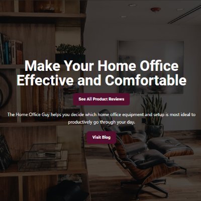 The Home Office Guy helps you decide which home office equipment and setup is most ideal to productively go through your day.