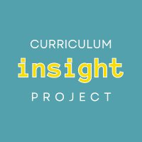 Curriculum Insight Project (@curriculumip) 's Twitter Profile Photo Curriculum Insight Project (@curriculumip) 's Twitter Profile Photo