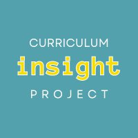 Curriculum Insight Project(@CurriculumIP) 's Twitter Profile Photo